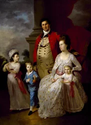 Coronel John Fortnum e Família